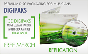 Replicated CDs in Digipaks
